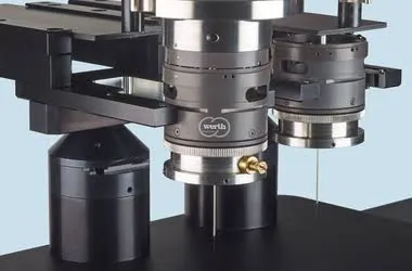 Cabeça ótica Werth para medição sem contacto de micro-detalhes
