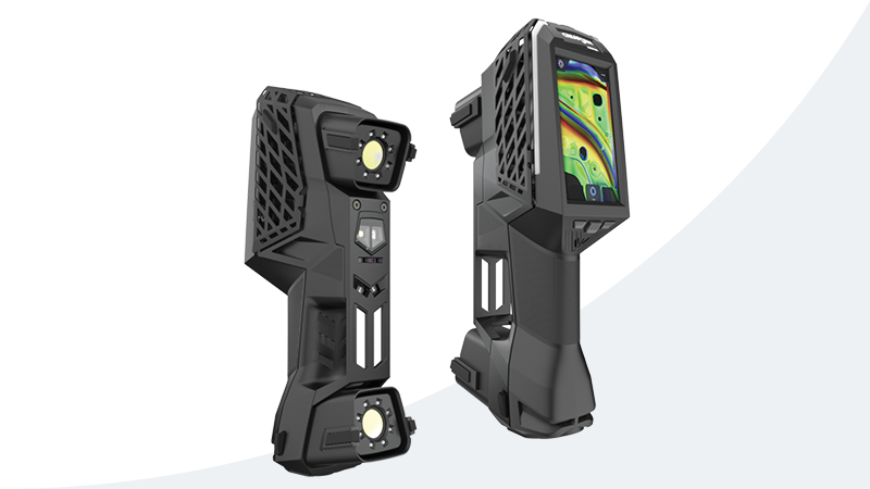 Scanner 3D portátil Creaform HandySCAN 3D EVO para controlo dimensional e digitalização de peças