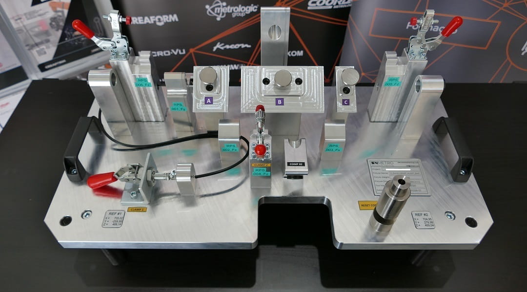 Fixing Jigs & Checking Fixtures, vista 3 de aplicação de engenharia dimensional S4METRO