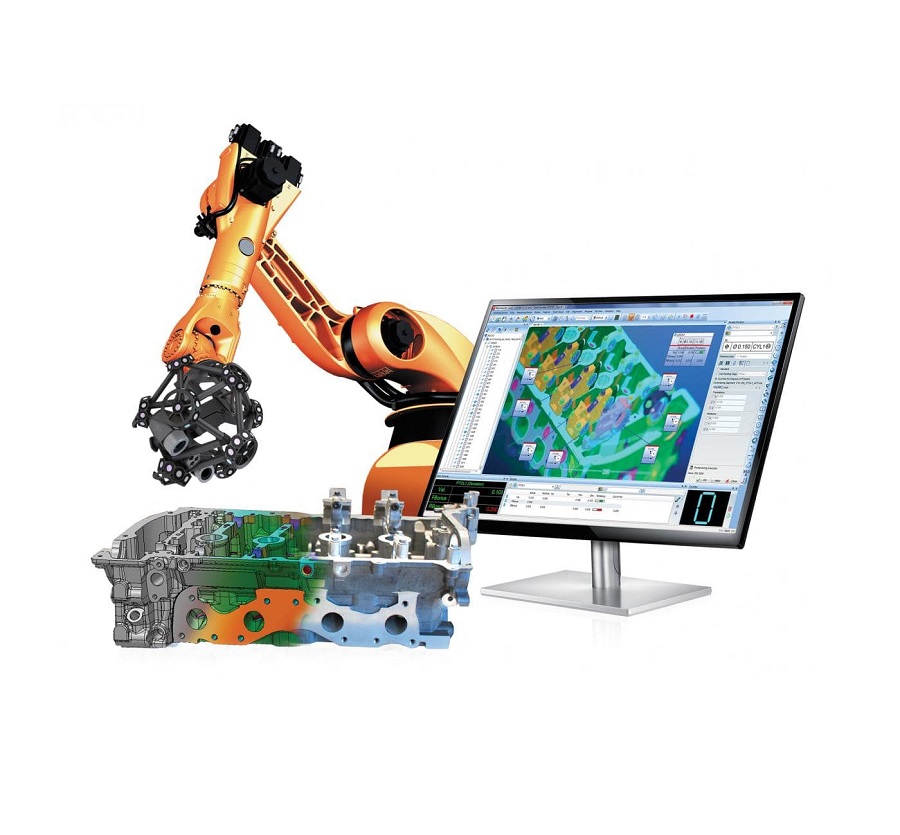 X4 i-Robot Metrolog - software inspecção e controlo dimensional - metrologia industrial - s4metro - metrascan - scanner 3d